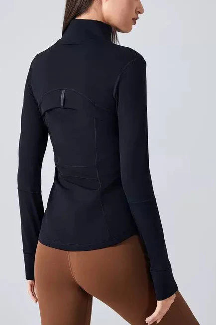 Talia Mock Neck Jacket