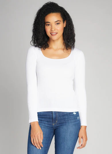 C'est Moi Seamless Ribbed Long Sleeve