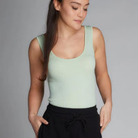 C'est Moi Seamless Ribbed Tank