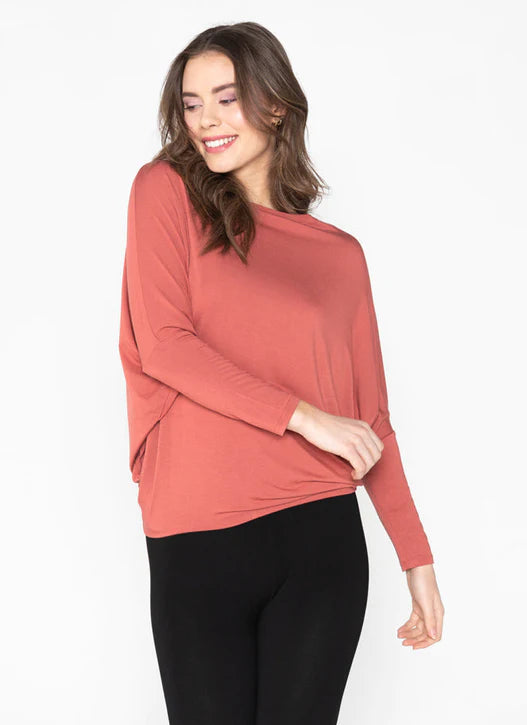 C'est Moi Bamboo Dolman Sleeve top