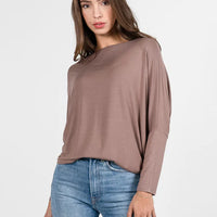 C'est Moi Bamboo Dolman Sleeve top