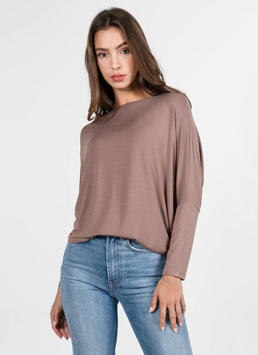 C'est Moi Bamboo Dolman Sleeve top