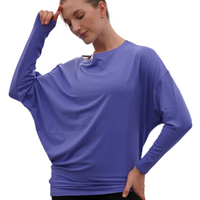 Bamboo Dolman Top Long Sleeve