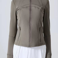 Talia Mock Neck Jacket