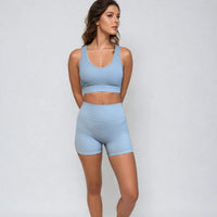 Ruthie Ribbed Sports Bra