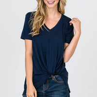 Emma V Twist Tee