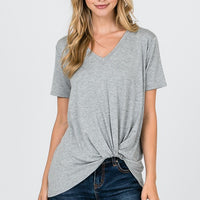 Emma V Twist Tee