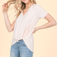 Emma V Twist Tee